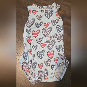 Posh Peanut Becky Varsity Romper